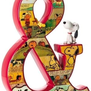 Hallmark Peanuts Snoopy and Woodstock Ampersand Display Vintage